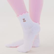 Load image into Gallery viewer, Poodle Pilates Grip Socks
