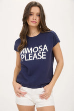 Load image into Gallery viewer, Mimosa Please Short Sleeve Pullover Sweater