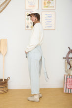 Load image into Gallery viewer, Sardines Graphic Long Sleeve Knit Sweater