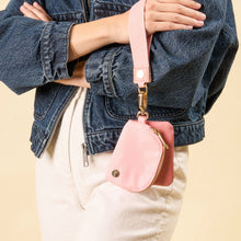 Load image into Gallery viewer, Dynamic Duo Pouch Wristlet Rose