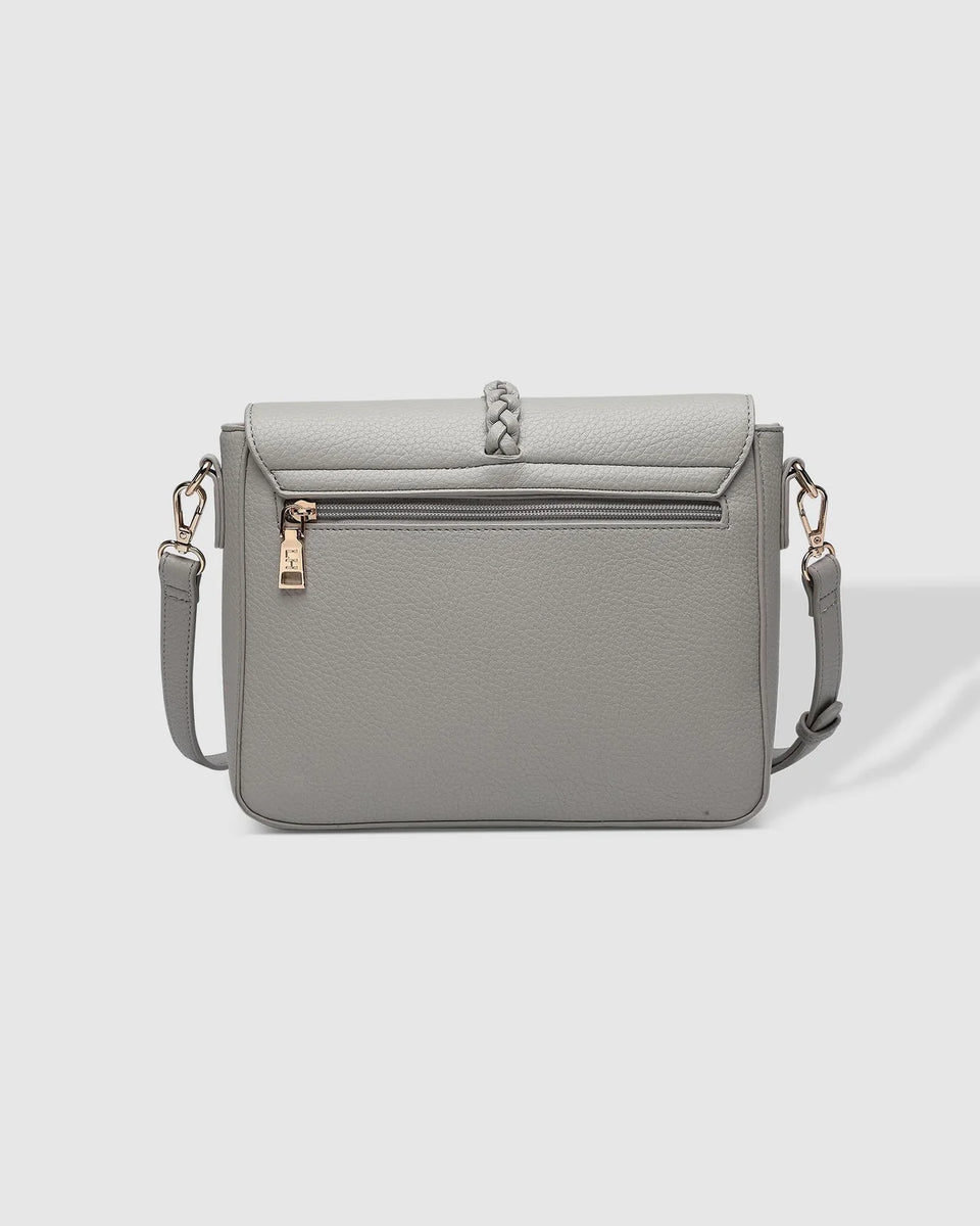 Ness Crossbody Bag Light Grey Ally Sue Boutique