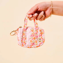 Load image into Gallery viewer, Itty Bitty Duffle Charm Petal Parade Pink