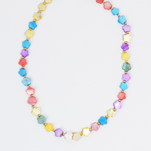 Load image into Gallery viewer, Colorful beaded necklace on a white background