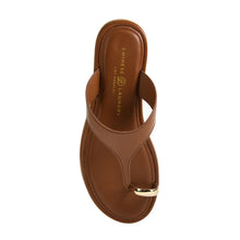Load image into Gallery viewer, Maizy Flat Sandal Tan