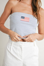 Load image into Gallery viewer, Stars and Stripes Tube Top