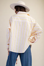 Load image into Gallery viewer, Stripe Button Down Shirt