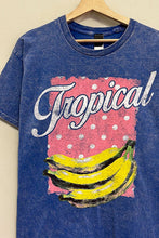 Load image into Gallery viewer, Tropical Polkadot Mineral Blue Tee