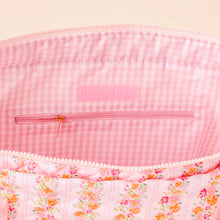 Load image into Gallery viewer, Everyday Quilted Tote Petal Parade Pink