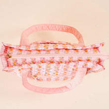 Load image into Gallery viewer, Everyday Quilted Tote Petal Parade Pink