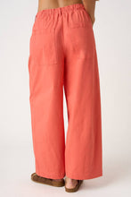 Load image into Gallery viewer, Wide Barrel Leg Drawstring Elastic Waist Pants
