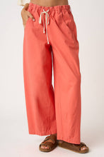 Load image into Gallery viewer, Wide Barrel Leg Drawstring Elastic Waist Pants