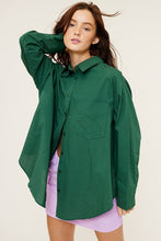 Load image into Gallery viewer, Deep Green Button Down
