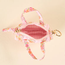 Load image into Gallery viewer, Itty Bitty Duffle Charm Petal Parade Pink