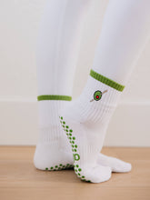 Load image into Gallery viewer, Olive Pilates Grip Socks - Olive You