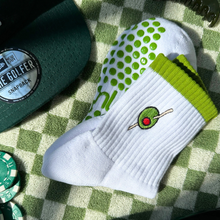Load image into Gallery viewer, Olive Pilates Grip Socks - Olive You