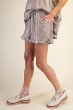 Load image into Gallery viewer, Mini Ruffle Bottom Gingham Shorts