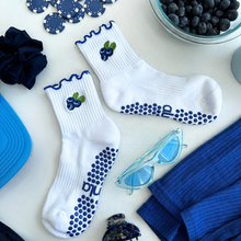 Load image into Gallery viewer, Blueberry Pilates Grip Socks - Blutiful