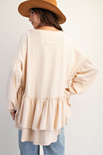 Load image into Gallery viewer, Layered Ruffle Bottom Tunic