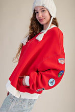 Load image into Gallery viewer, Boxy Washed Terry Pullover