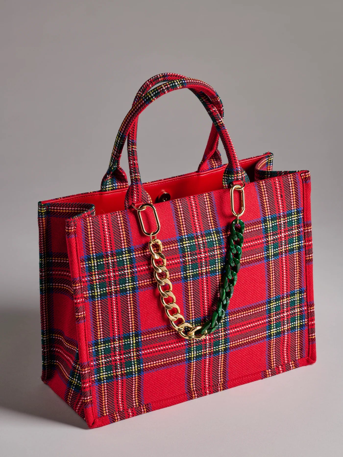 Shiraleah  Chain Bag Charm Green