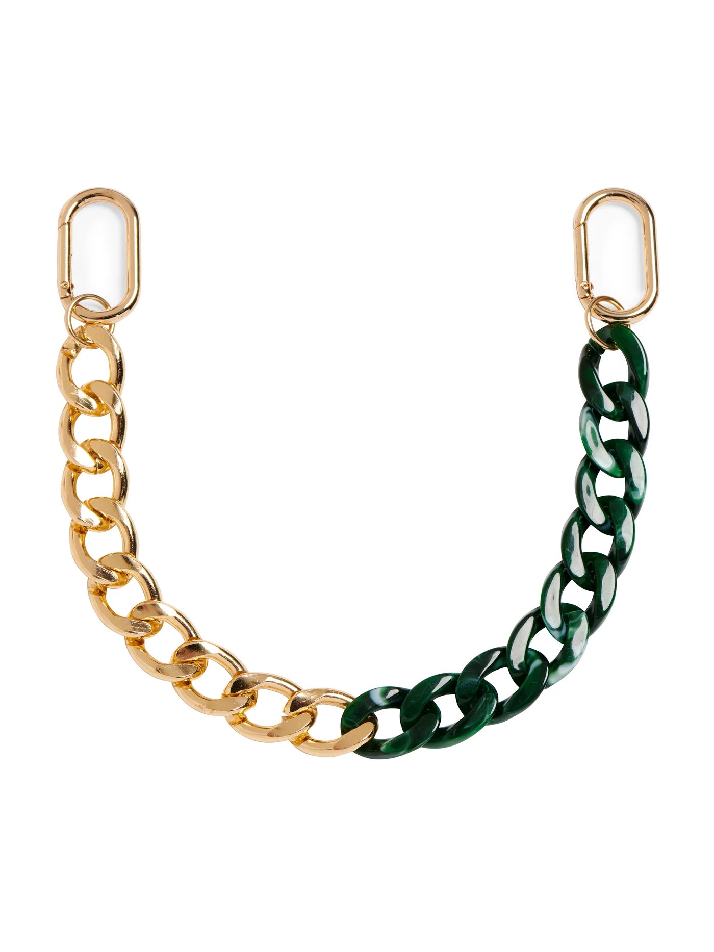 Shiraleah  Chain Bag Charm Green