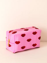 Load image into Gallery viewer, Cara Lips Pattern Cosmetic Pouch
