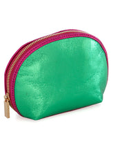 Load image into Gallery viewer, Skyler Cosmetic Pouch Emerald
