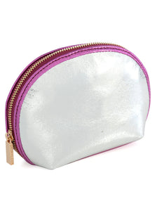 Skyler Cosmetic Pouch Silver