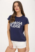Load image into Gallery viewer, Mimosa Please Short Sleeve Pullover Sweater
