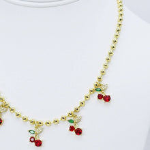 Load image into Gallery viewer, Cherry Cascade Necklace
