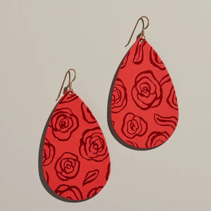 Flame Rosette Teardrops