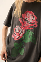 Load image into Gallery viewer, Rose Vintage Wash Tee
