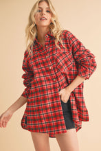 Load image into Gallery viewer, Abri Plaid Flannel Shirt
