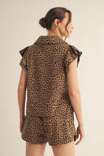 Load image into Gallery viewer, Leopard Print Lounge Top
