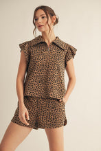 Load image into Gallery viewer, Leopard Print Lounge Top
