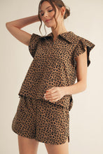 Load image into Gallery viewer, Leopard Print Lounge Top
