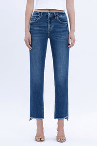 High Rise Slim Straight