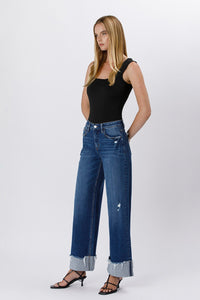High Rise Baggy Wide Cuff