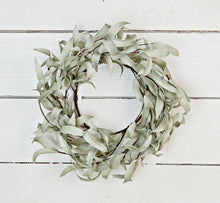 Load image into Gallery viewer, Flocked Herb Leaves Wreath
