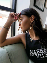 Load image into Gallery viewer, Cahoot Cowboy Hat Charm Hoop Earrings
