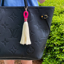 Load image into Gallery viewer, Maya Bay Tasseled Key Chain: Orchid
