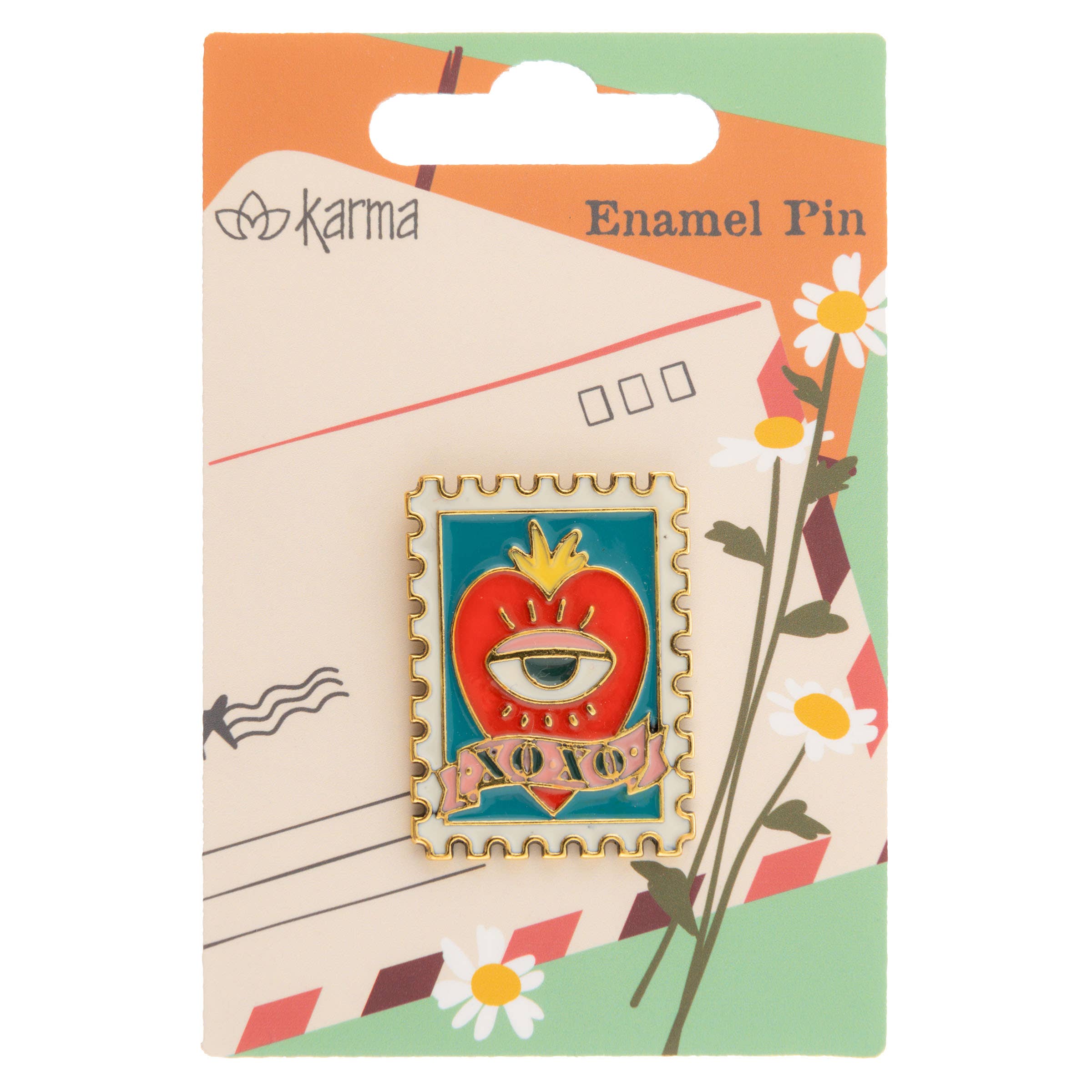 Heart Enamel Pin