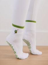 Load image into Gallery viewer, Olive Pilates Grip Socks - Olive You

