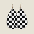 Black Checkmate Teardrops