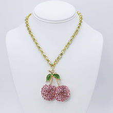 Load image into Gallery viewer, Pink Cherry Luxe Necklace
