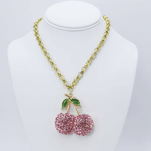 Pink Cherry Luxe Necklace