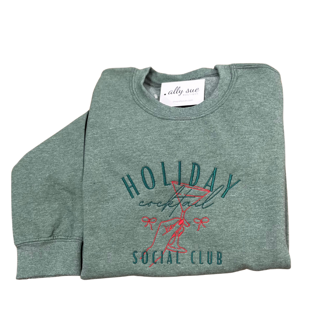 Holiday Social Club Sweatshirt