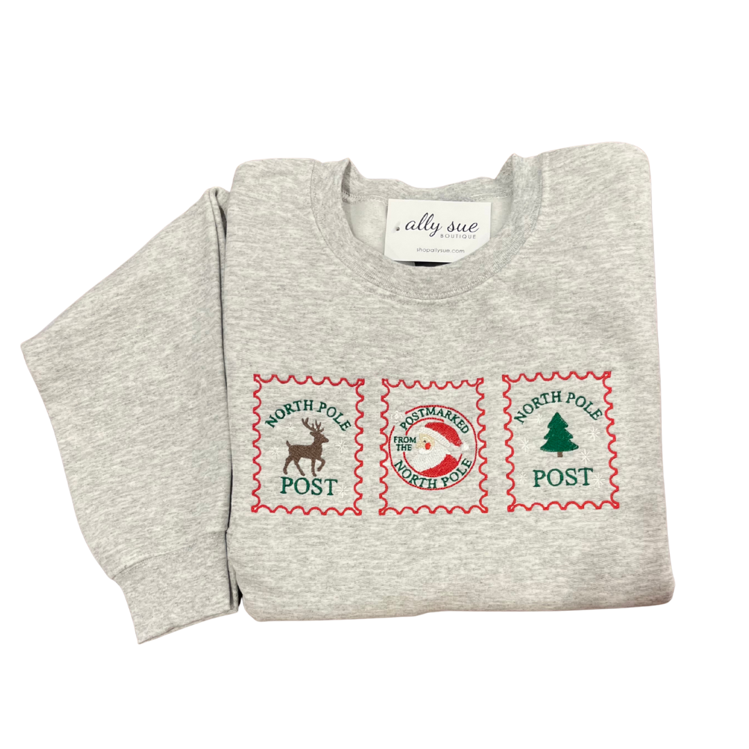 Holiday Stamp Sweatshirt