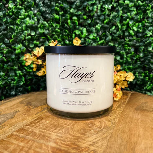 Hayes Candle Sugar Pine + Patchouli 15oz