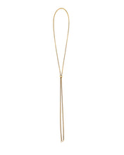 Load image into Gallery viewer, Halsey Sliding Bead Lariat Necklace
